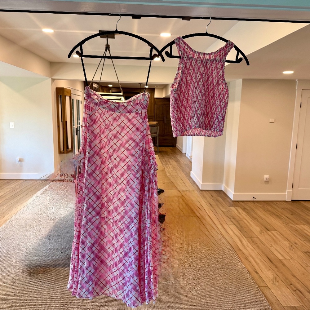 SWF Top and Skirt combination in Pink